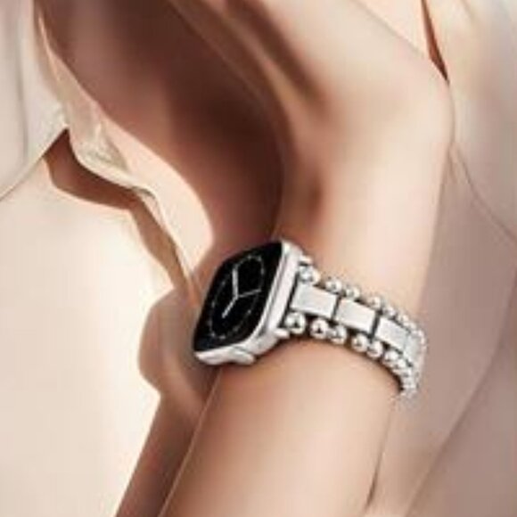 NEW Luxury Beaded Dressy Apple Watch Band main image 4